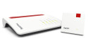 FRITZ! Mesh Set 7530 AX + 1200 AX Dual-band (2.4 GHz/5 GHz) Wi-Fi 6 (802.11ax) Rosso, Bianco 4 3G Interno