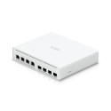 Ubiquiti UISP Switch Plus Gestito 2.5G Ethernet (100/1000/2500) Supporto Power over Ethernet (PoE) 1U Bianco