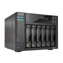 Asustor LOCKERSTOR 6 NAS Desktop Intel® Celeron® N5105 8 GB DDR4 HDD ADM Nero