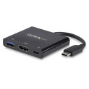 StarTech.com Adattatore multifunzione USB-C a HDMI 4K con fornitura di alimentazione e porta USB-A