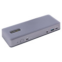 StarTech.com Docking Station USB-C - Dock USB Tipo C Multi Monitor - HDMI/DP/USB- C con DP Alt-mode - 3x 4K30Hz/2x 4K60Hz - Hub USB 7 Porte, 60W PD, GbE, Audio 3.5mm. Certificato Works with Chomebook