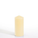 Papstar 13586 candela di cera Rotondo Crema 1 pz