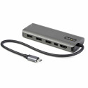 StarTech.com Adattatore multiporta USB-C a HDMI o Mini DisplayPort 4K 60Hz - Mini Dock USB Type C - Convertitore USB C con HUB USB a 4 porte e 100W Power Delivery - 10 Gbps - Cavo integrato da 12 cm