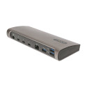 StarTech.com Dock Thunderbolt 4, Power Delivery 96W, Dual Monitor 4K 60Hz/Single Monitor 8K, 3xTB4/Porte USB4, 4xUSB-A, SD, GbE, Docking Station Thunderbolt 4 per Windows o TB3 per MacBook, Cavo da 0,8m