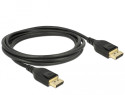 DeLOCK 85660 cavo DisplayPort 2 m Nero