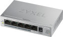 Zyxel GS1005HP Non gestito Gigabit Ethernet (10/100/1000) Supporto Power over Ethernet (PoE) Argento