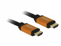DeLOCK 85729 cavo HDMI 2 m HDMI tipo A (Standard) Nero, Oro