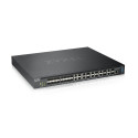 Zyxel XS3800-28 Gestito L2+ 10G Ethernet (100/1000/10000) Nero