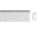 Logitech MK470 tastiera Mouse incluso RF Wireless QWERTZ Tedesco Bianco