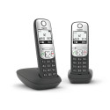 Gigaset A690A Duo Telefono analogico/DECT Identificatore di chiamata Nero