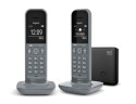 Gigaset CL390A Duo Telefono analogico/DECT Grigio