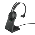 Jabra Evolve2 65, MS Mono Auricolare Wireless A Padiglione Ufficio USB tipo-C Bluetooth Nero