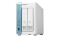 QNAP TS-231K server NAS e di archiviazione Tower Collegamento ethernet LAN Turchese, Bianco Alpine AL-214