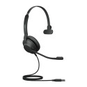 Jabra Evolve2 30, UC Mono Auricolare Cablato A Padiglione Ufficio USB tipo A Nero