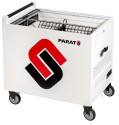 Parat U40/U20 WOL Carrello per la gestione dei dispositivi portatili Nero, Rosso, Bianco