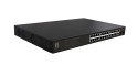 LevelOne GEP-2821 switch di rete Non gestito Gigabit Ethernet (10/100/1000) Supporto Power over Ethernet (PoE) 1U Nero