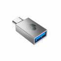 CHERRY 61710036 adattatore per inversione del genere dei cavi USB-A USB-C Argento